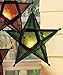Hanging Glass Star Candle Holder - Set of 3