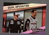 BRAD KESELOWSKI 2010 Press Pass NASCAR Stealth #62 PURPLE PARALLEL Card #19 of only 25 Made!