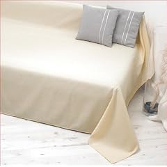 Tagesdecke Plaid 140x210cm creme