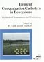 Element concentration cadasters in ecosystems: Methods of assessment and evaluation