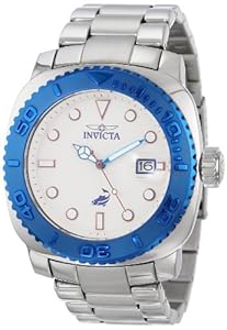 Invicta Men's 14477 Pro Diver Automatic White Dial Stainless Steel Watch