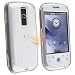 Clip On Crystal Case w/ Belt Clip for HTC Google G2 Magic /
