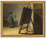 Rembrandt Harmensz. van Rijn, Artist in His Studio