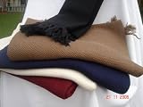 Apparel : CASHMERE SCARF- (LARGE PURE CASHMERE SCARF FOR MAN)