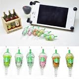 6 pcs (whole set) StarBucks Frappuccino, Milk Cell Phone Charm 3.5mm Anti Dust Earphone Jack Plug iphone 4 4S