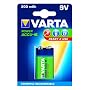 Varta Rechargeable Batteries NiMH 170 mAH 9V x 1 Pack
