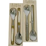 Laguiole French 2 piece salad server set in gift box French import