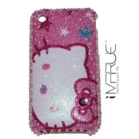 Pink Hello Kitty Bling Case for iPhone 3G/3GS + FREE SCREEN PROTECTOR #26