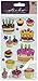 Puffy Dimensional Stickers-Cake & Cupcakes