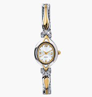Avon Sparkling Two-Tone Cuff-to-Stretch Watch