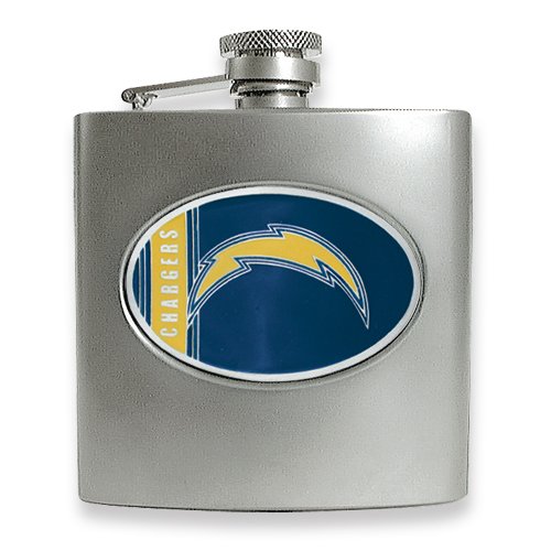 San Diego Chargers Stainless Steel Hip Flask