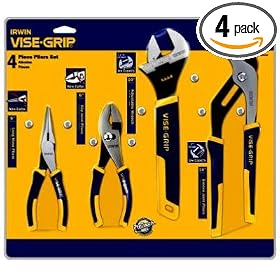 Irwin Industrial Tools 2078705 Long Nose, Slip Joint, Adjustable Wrench and Groove Joint... by Irwin