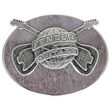 Fender - Earth & Guitar Belt Buckle