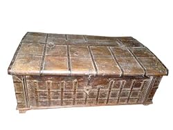 Antique Teak Hope Chest Pitara India Furniture Coffee Table
