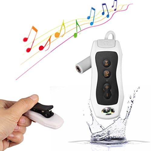 Elegiant® 8GB Waterproof MP3 Player FM Radio with LCD Display for Swimming Or other Sports