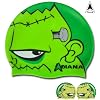 Silikon Badekappe / Silicone swim cap "Frankenstein"