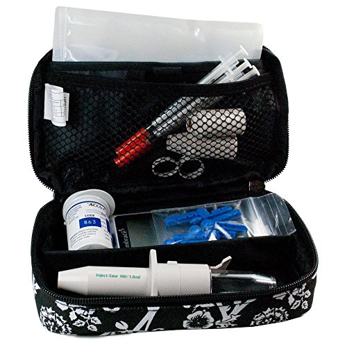 Medport Diabetic Insulated Travel Case (Classic Floral)