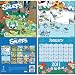 The Smurfs Cartoon 12-Month Official TV Wall Calendar 2011 - 12x12