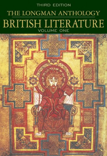 the longman anthology of british literature volumes 1a 1b  1c package longman anthology of british literature