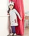 Little Girls Spring Long Sleeve Striped Hedgehog A-line Dress