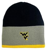 West Virginia Mountaineers Men's Metro Thermal Beanie (Navy/Grey)