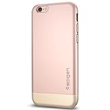 【Spigen】 iPhone6s ケース / iPhone6 ケース, スタイル・アーマー [ 2ピースデザイン ] アイフォン6s / 6 (4.7インチ) 用 カバー (ローズ・ゴールド SGP11724)