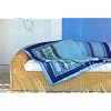 Plaid, Bassetti, »Stromboli«, blau
