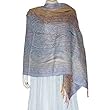 Body Wraps Wool Blend Silk Womens Outerwear Springs Trends India 72 x 27 inches (jwstl426)
