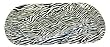 Zebra Animal Print 2 Pc Serving Tray Set