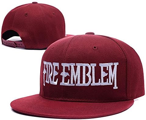DEBANG Fire Emblem Game Logo Adjustable Snapback Embroidery Hats Caps - Red