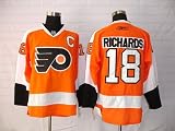 Mike Richards #18 NHL Philadelphia Flyers Yellow Hockey Jersey Sz48