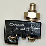 Micro Switch BZ-RQX66 Plunger Actuator with Reset Button