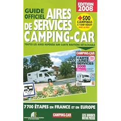 Guide officiel Aires de services Camping-car