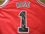 DERRICK ROSE Chicago Bulls Signed Autographed Jersey