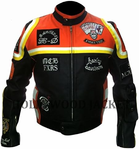 MENS HDMM MOTORCYCLE PU LEATHER JACKET- ALL SIZES ARE AVAILABLE