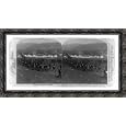 Stereoview (M): Under martial law--State Militia entering Homestead Pa. U.S.A.