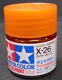タミヤ・アクリルミニ X-26 クリアオレンジ