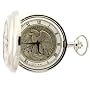 Colibri Silver Liberty Half Dollar Coin Pocket Watch Model PWS095911X