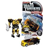 Hasbro Year 2011 Transformers Movie Series 3 quotDark of the Moonquot Deluxe Class 6 Inch Tall Robot Action Figure with MechTech Weapons System - CYBERFIRE BUMBLEBEE with Blaster that Converts to Plasma Cannon Vehicle Mode Camaro Concept