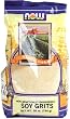 NOW Foods Soy Grits ,  28 Ounce Bags (Pack of 4)