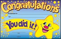 Eureka Recognition Awards, Congratulations, Pack Of 36