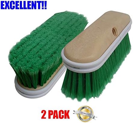 (2 Pack) Best Car,Truck, Boat RV Washing Brush 9" with Scratch protection