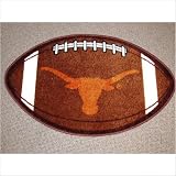 Texas Longhorns Football Shape Rug