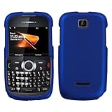 Blue Rubberized Hard Phone Cover for Motorola Theory / WX430 (Boost Mobile) ....