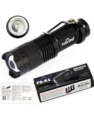 Home Improvement: UltraFire 7W 300LM Mini XPE Q5 Zoomable LED Flashlight Adjustable Focus Portable LED Light Lamp Flashlight Torch - Grace Marketing- HI