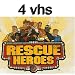 rescue heroes set 4 vhs: Rescue Heroes: Cave In, Rescue Heroes--last Stop+rockstar on the Rocks, Rescue Heroes: White Wall of Terror and Wildfire, Rescue Heroes: Storm of the Century (Parts I and II)