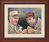 YUP! YOU PLAYED THE WRONG BALL, TWO STROKE PENALTY by MICHAEL McCANN - 8x10 (Frame Size 14x17)