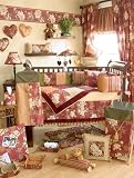 Dynasty 4 Piece Crib Bedding Set