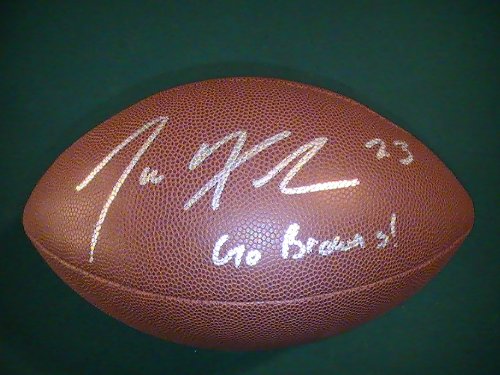 JOE HADEN SIGNED AUTOGRAPHED FOOTBALL CLEVELAND BROWNS COA + HOLOGRAM
