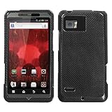 Carbon Fiber Phone Protector Cover for MOTOROLA XT875 (Bionic)